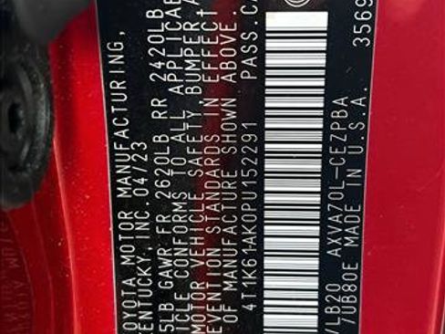 Used 2023 Toyota Camry XSE image 27