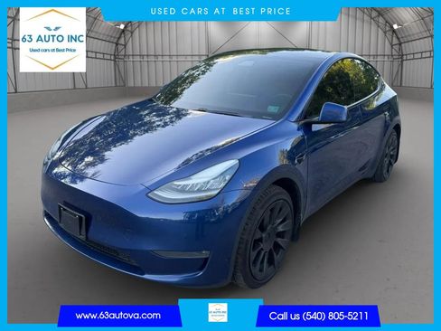 Used 2020 Tesla Model Y Long Range AWD/4WD image 1