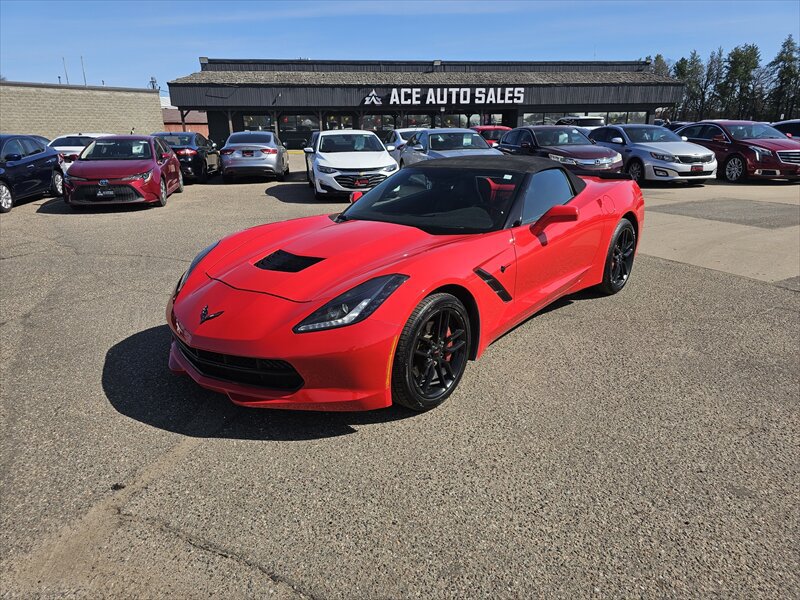 Used 2015 Chevrolet Corvette Stingray Convertible w/ 3LT Preferred Equipment Group RWD image 1