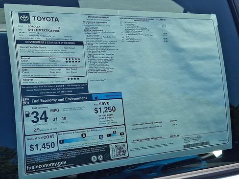 New 2026 Toyota Corolla SE FWD image 3