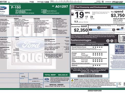 Used 2023 Ford F150 XLT w/ Equipment Group 301A Mid AWD/4WD image 2