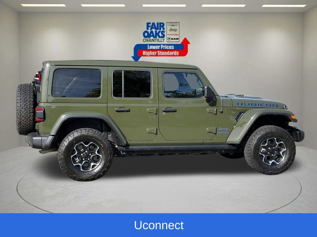 Certified 2023 Jeep Wrangler Unlimited Rubicon 4xe w/ Cold Weather Group AWD/4WD image 7