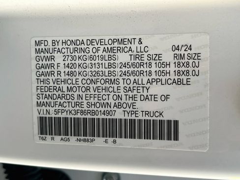 Used 2024 Honda Ridgeline Black Edition image 33