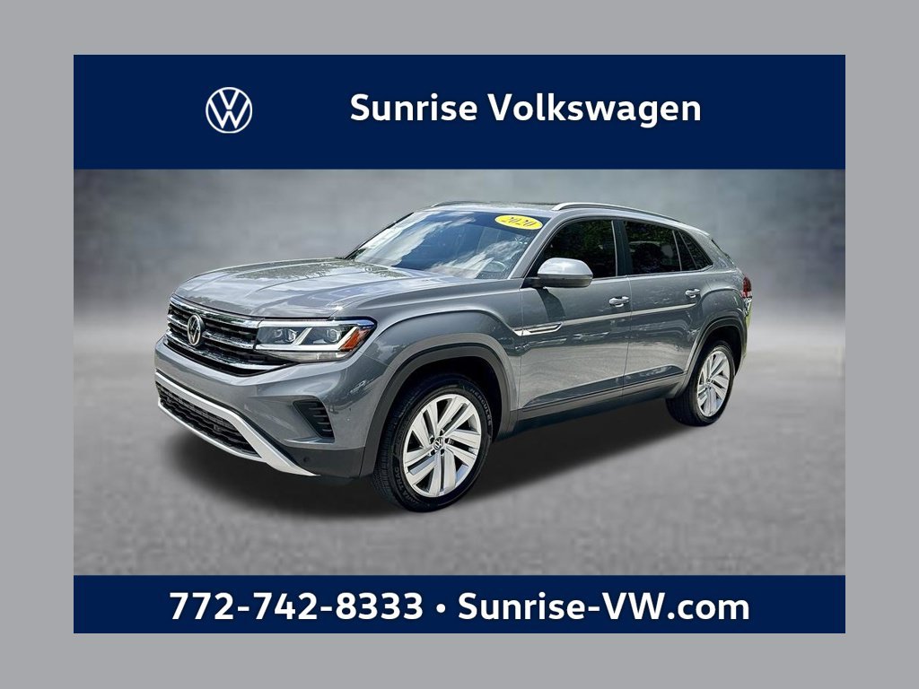 Used 2020 Volkswagen Atlas Cross Sport SE w/ Panoramic Sunroof Package FWD 360° Tour