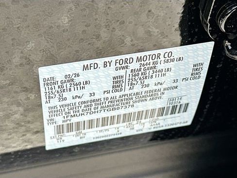 New 2026 Ford Explorer Active RWD image 20