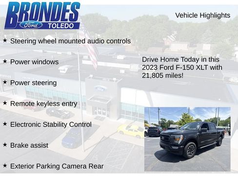 Used 2023 Ford F150 XLT w/ Equipment Group 302A High AWD/4WD image 32