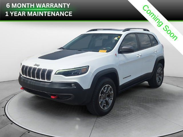 Used 2020 Jeep Cherokee Trailhawk w/ Technology Group AWD/4WD image 1