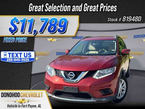 Used 2016 Nissan Rogue S w/ Appearance Package FWD image 1