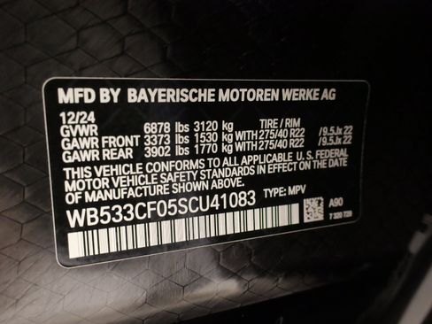 Used 2025 BMW iX M60 AWD/4WD image 67