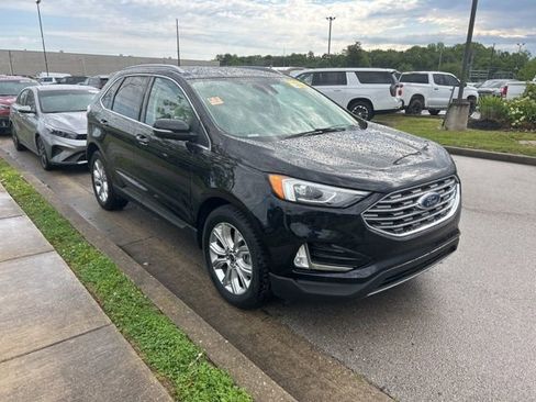 Used 2020 Ford Edge Titanium w/ Cargo Accessory Package FWD image 2
