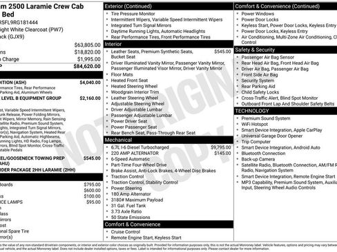 Used 2024 RAM 2500 Laramie w/ Night Edition AWD/4WD image 36