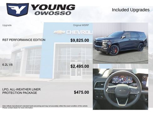 Used 2025 Chevrolet Tahoe RST w/ RST Performance Edition image 4