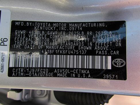 Used 2015 Toyota Camry LE FWD image 21