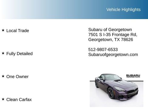 Used 2023 BMW Z4 M40i w/ Premium Package RWD image 10