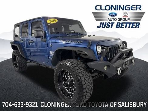 Used 2010 Jeep Wrangler Unlimited Rubicon AWD/4WD image 1