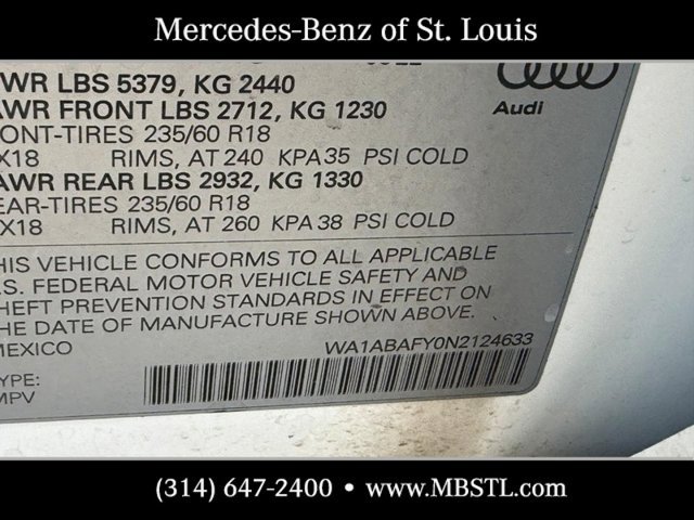 Used 2022 Audi Q5 2.0T Premium AWD/4WD image 27
