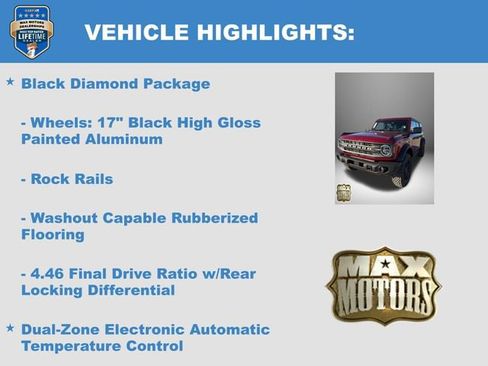 New 2025 Ford Bronco Big Bend w/ Black Diamond Package image 16