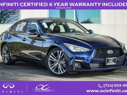 Certified 2023 INFINITI Q50 Sensory