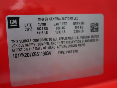 Used 2016 Chevrolet Corvette Stingray Coupe w/ 2LT Preferred Equipment Group image 23