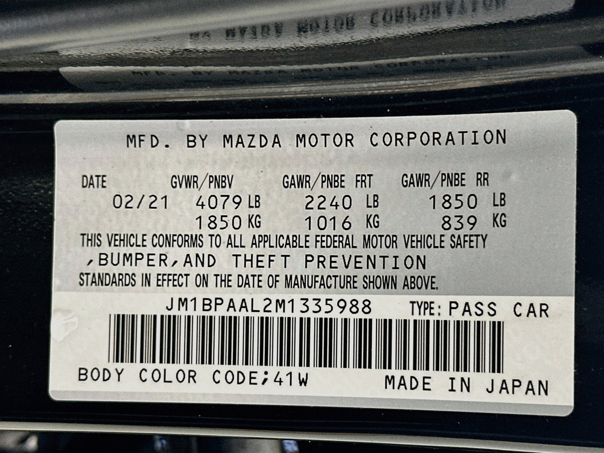 Used 2021 MAZDA MAZDA3 s FWD image 30