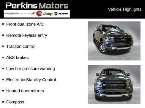 Used 2019 Ford Ranger Lariat w/ Equipment Group 501A Mid image 2