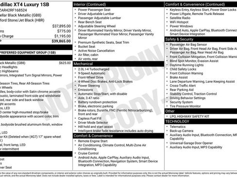 Certified 2024 Cadillac XT4 Luxury FWD image 3