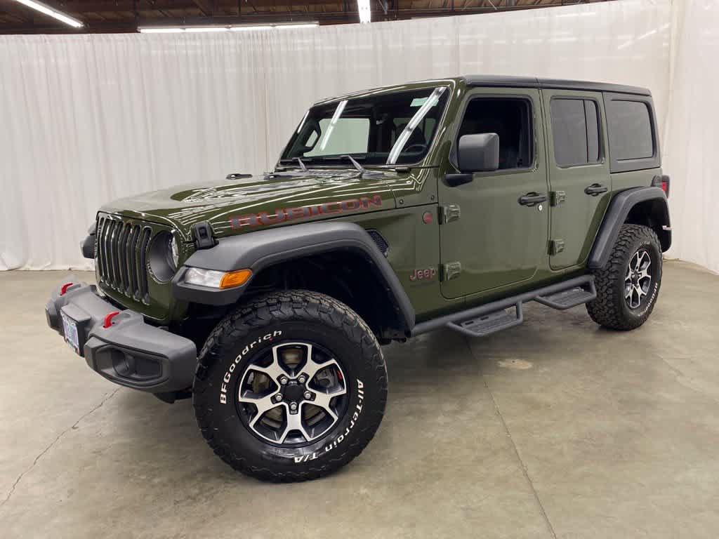 Used 2021 Jeep Wrangler Unlimited Rubicon AWD/4WD image 1