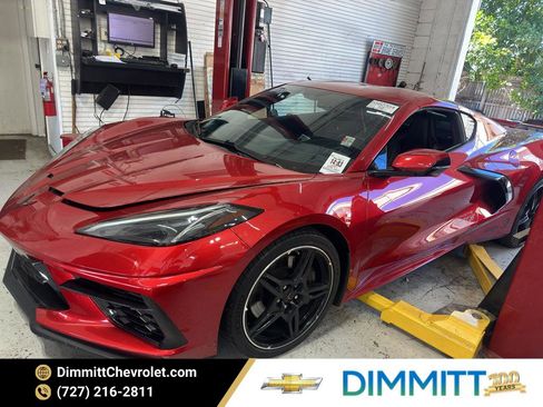 Used 2021 Chevrolet Corvette Stingray Preferred Cpe w/ Z51 Performance Package image 1