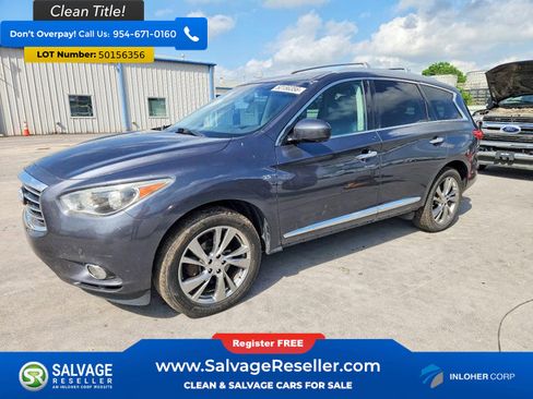 Used 2014 INFINITI QX60 Luxe w/ Deluxe Touring Package AWD/4WD image 1