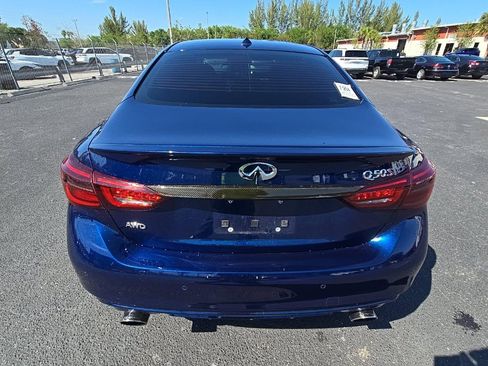Used 2019 INFINITI Q50 Red Sport 400 w/ Sensory Package image 5