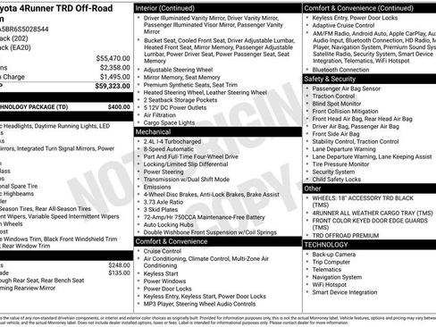 Used 2025 Toyota 4Runner TRD Off-Road Premium w/ Tow Technology Package image 31