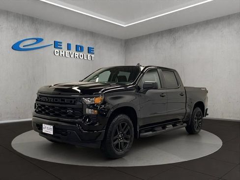 New 2026 Chevrolet Silverado 1500 Custom w/ Turbomax Blackout Package AWD/4WD image 8