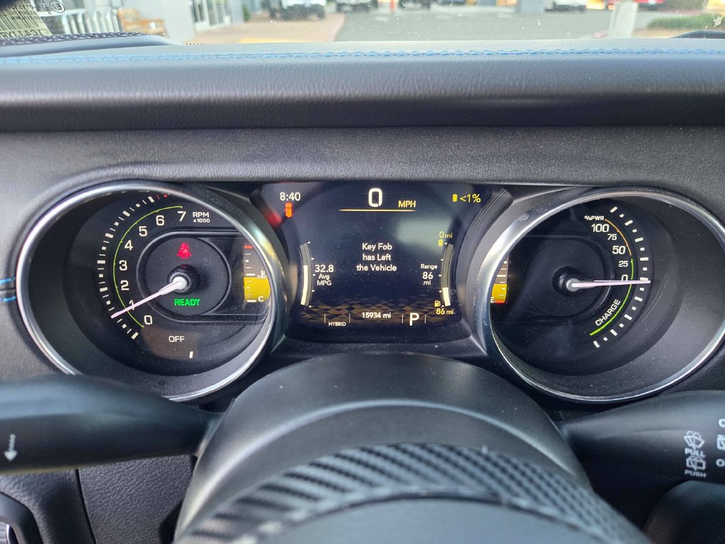 Used 2023 Jeep Wrangler Unlimited Rubicon 4xe w/ Cold Weather Group AWD/4WD image 24