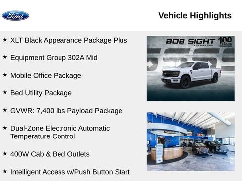 New 2025 Ford F150 XLT w/ Equipment Group 302A MID image 2