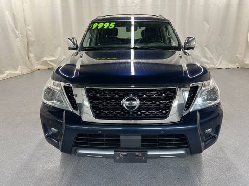 Used 2019 Nissan Armada Platinum w/ Captain's Chairs Package AWD/4WD image 2