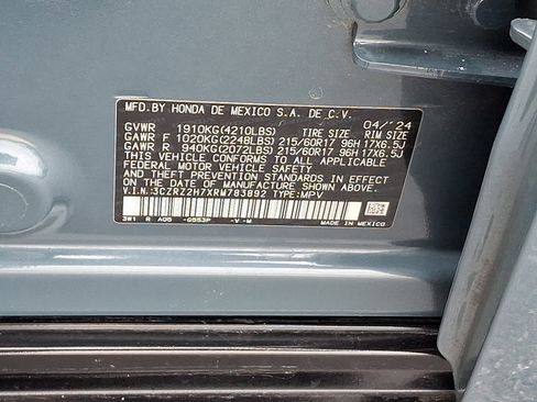 Certified 2024 Honda HR-V EX-L image 30