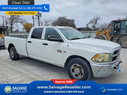Used 2012 RAM 3500 ST w/ Chrome Appearance Group image 2