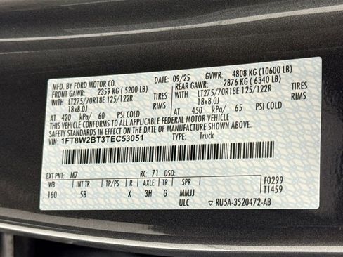 Used 2026 Ford F250 Lariat w/ FX4 Off-Road Package AWD/4WD image 34