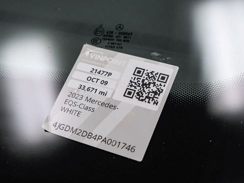 Certified 2023 Mercedes-Benz EQS 450+ SUV image 25