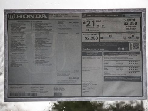 New 2026 Honda Ridgeline RTL image 17