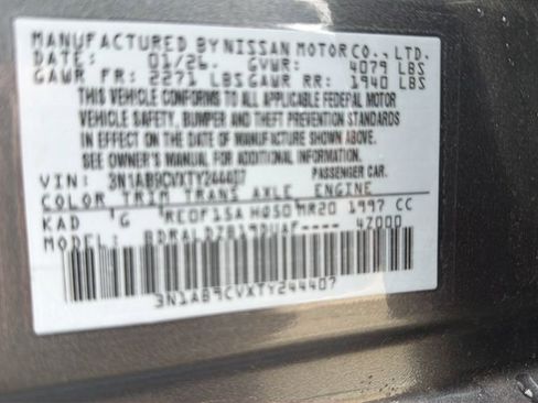 New 2026 Nissan Sentra SV w/ SV Convenience Package FWD image 29