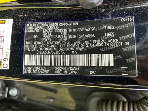 Used 2016 Toyota 4Runner Limited image 14