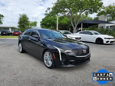 Certified 2022 Cadillac CT4 Premium Luxury RWD image 7