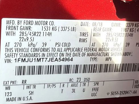 Used 2018 Ford Expedition Platinum image 33