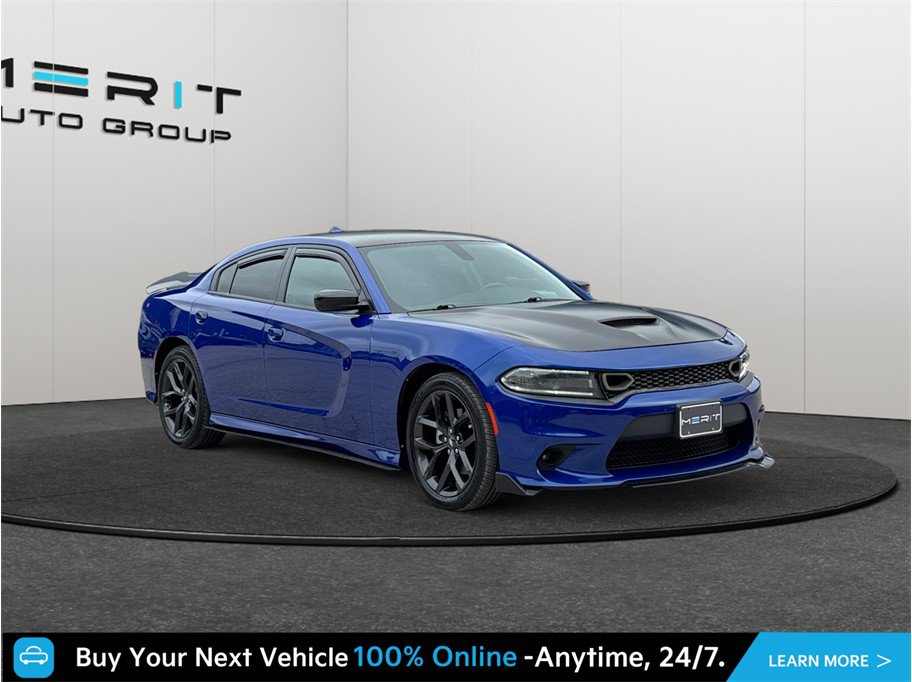 Used 2022 Dodge Charger R/T w/ Blacktop Package RWD image 1