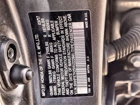 Used 2017 Honda Civic LX image 22