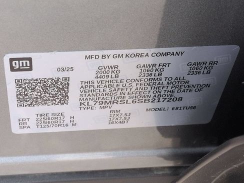 Used 2025 Chevrolet TrailBlazer LT AWD/4WD image 35
