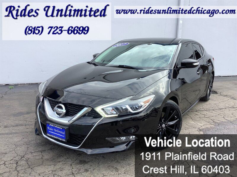 Used 2017 Nissan Maxima SR w/ Midnight Edition FWD image 1