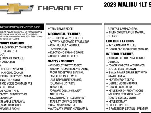 Used 2023 Chevrolet Malibu LT FWD image 3