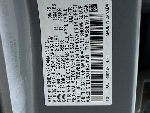 Used 2026 Honda Civic Si image 12